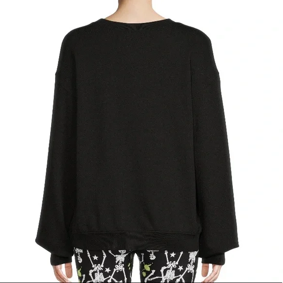 Disney Nightmare Before Christmas black Sweatshirt Disney Phase Jack XL - Picture 4 of 5